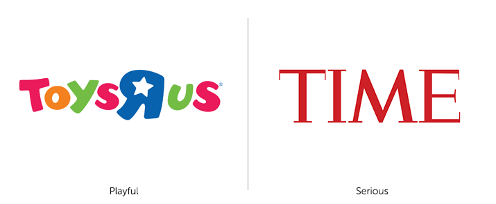 Toys R Us Logo vs Time Magazine Logo